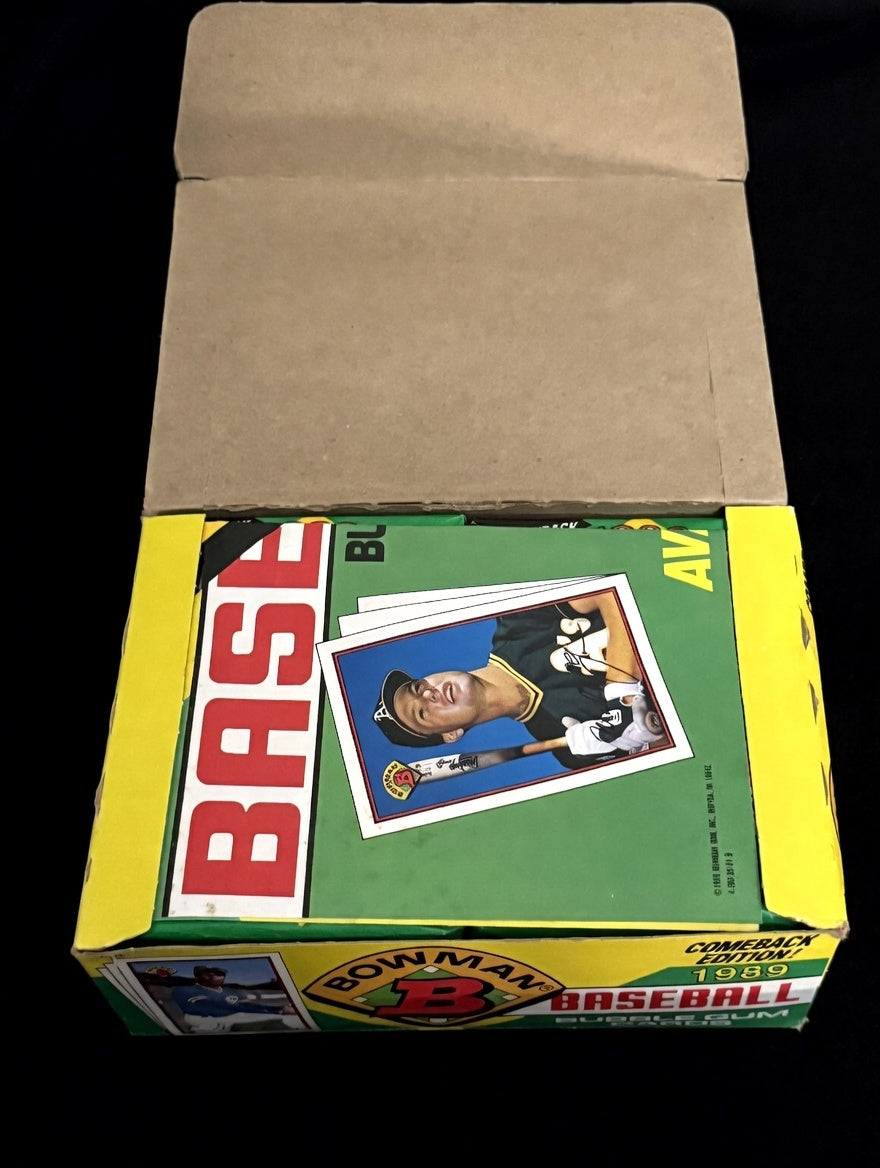 1989 Bowman Baseball Wax Box – 36-Pack Box