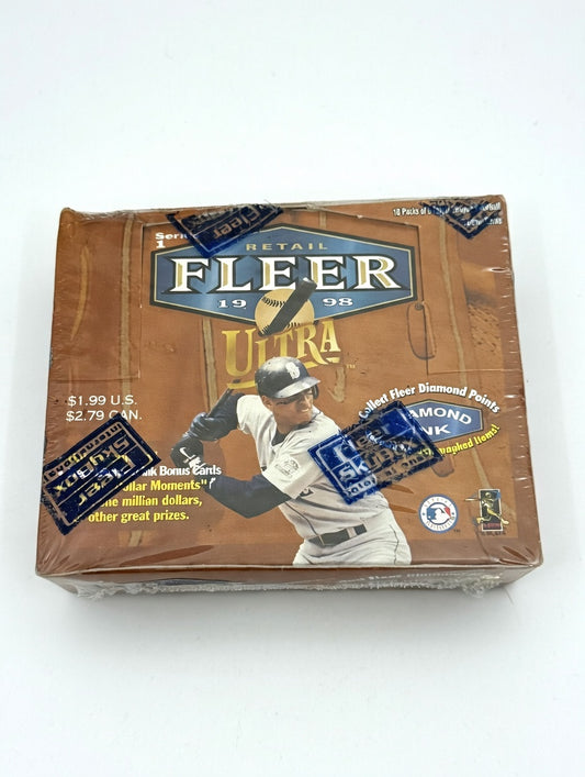 1998 Fleer Ultra Baseball Series 1 Retail Box – Factory Sealed