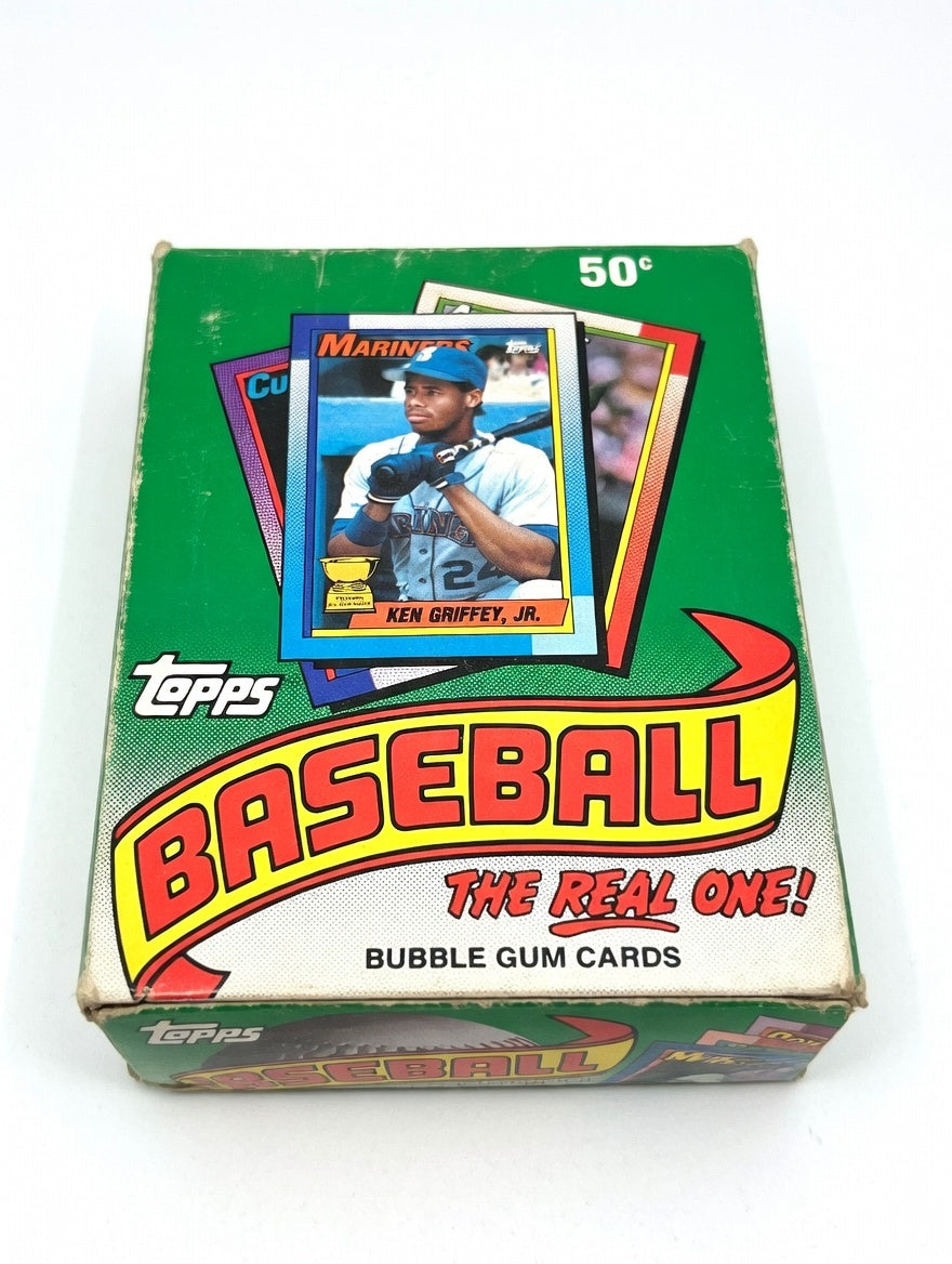 1990 Topps Baseball Wax Box – Unopened - Frank Thomas NNOF