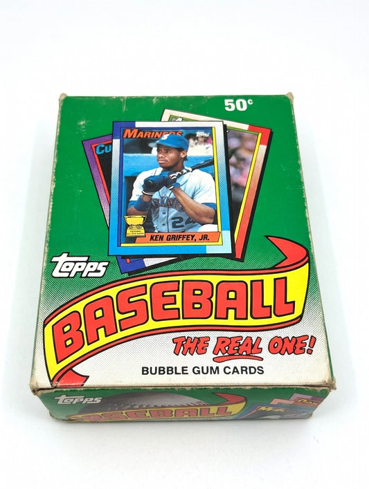 1990 Topps Baseball Wax Box – Unopened - Frank Thomas NNOF