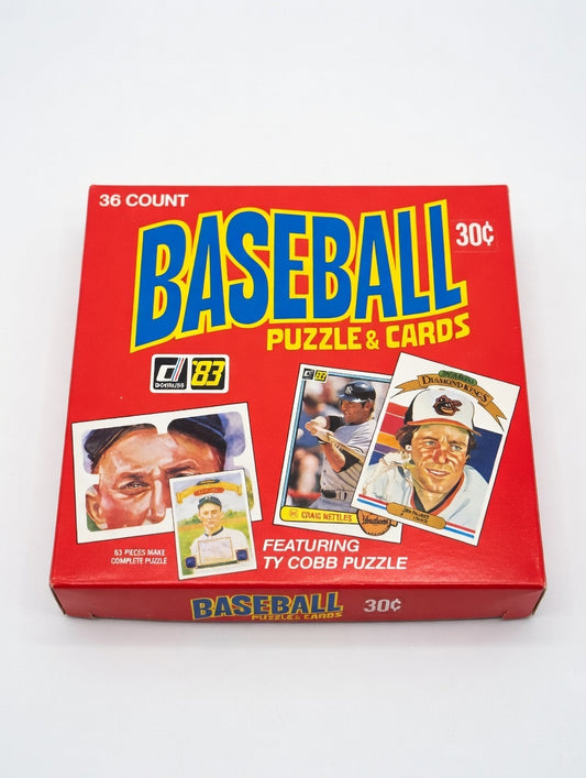 1983 Donruss Baseball Wax Box – 36 Pack Box (Unopened)