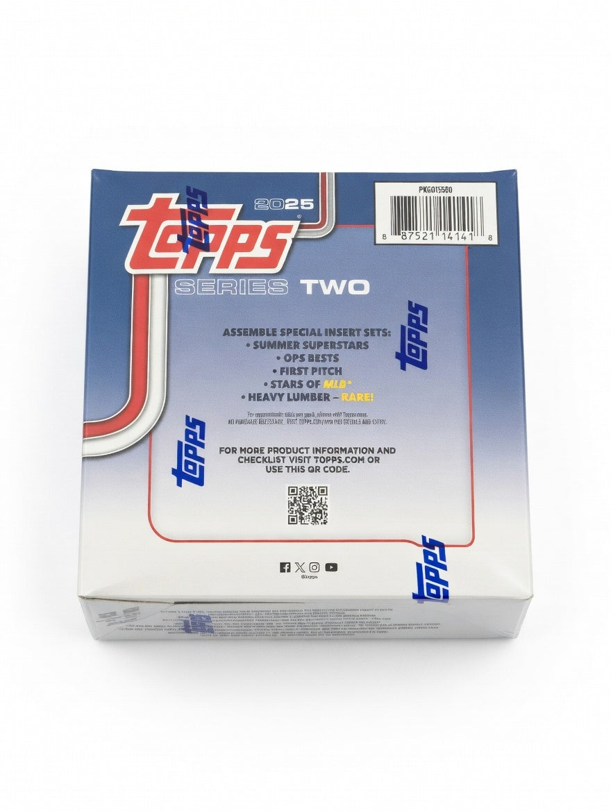 2025 Topps Series 2 Baseball Retail Box – Factory Sealed
