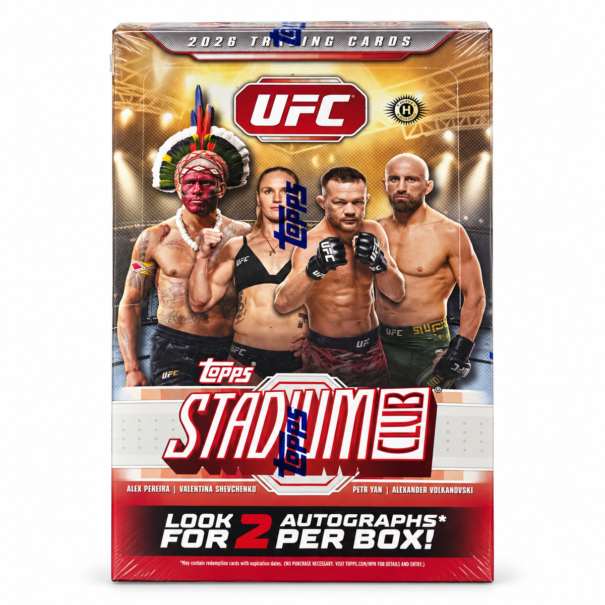 2026 Topps Stadium Club UFC Hobby Box