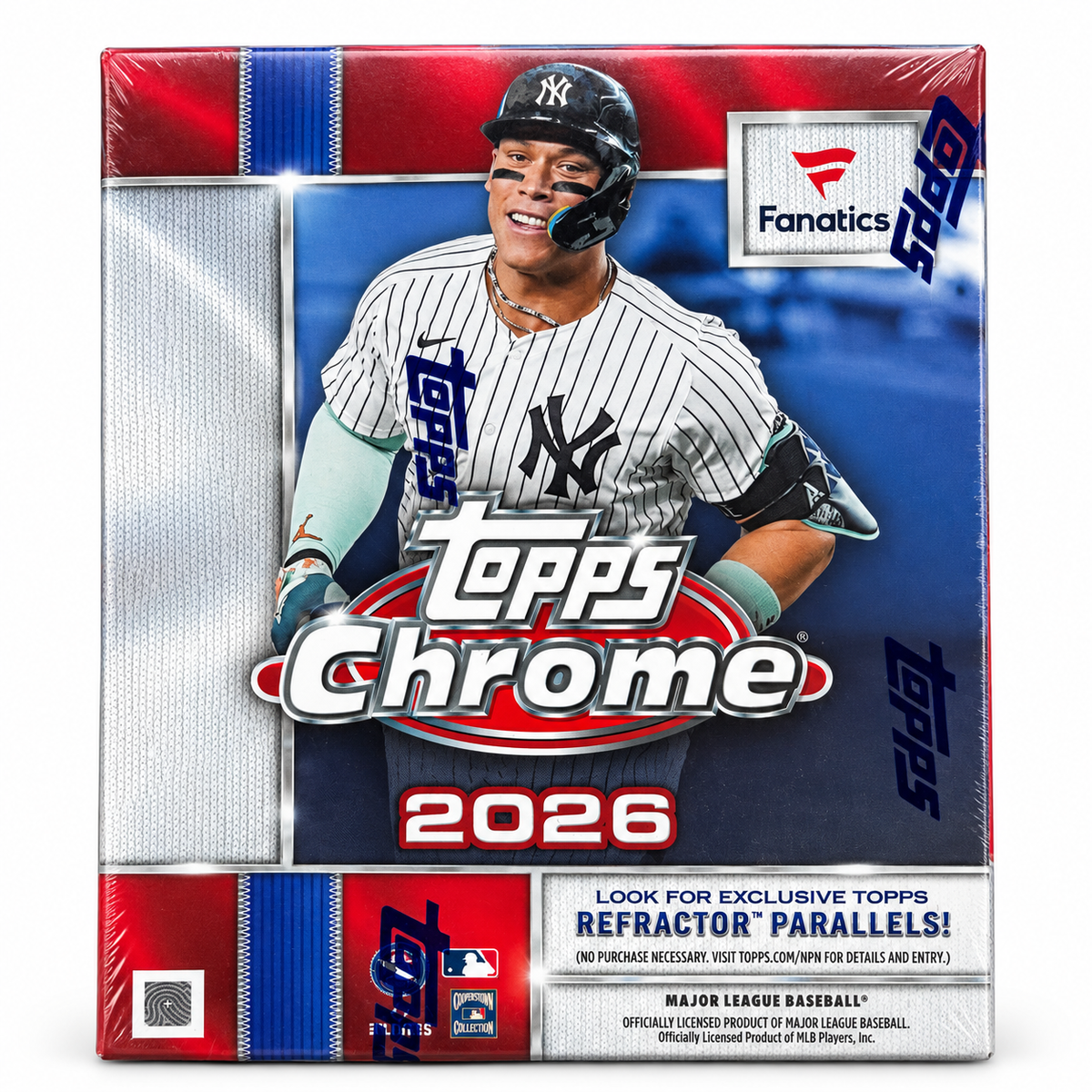 2026 Topps Chrome Baseball Fanatics Exclusive Mega Box