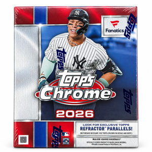 2026 Topps Chrome Baseball Fanatics Exclusive Mega Box