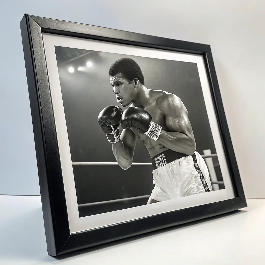 Framed Muhammad Ali Photo